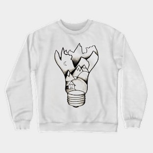 Bulb tattoo Crewneck Sweatshirt